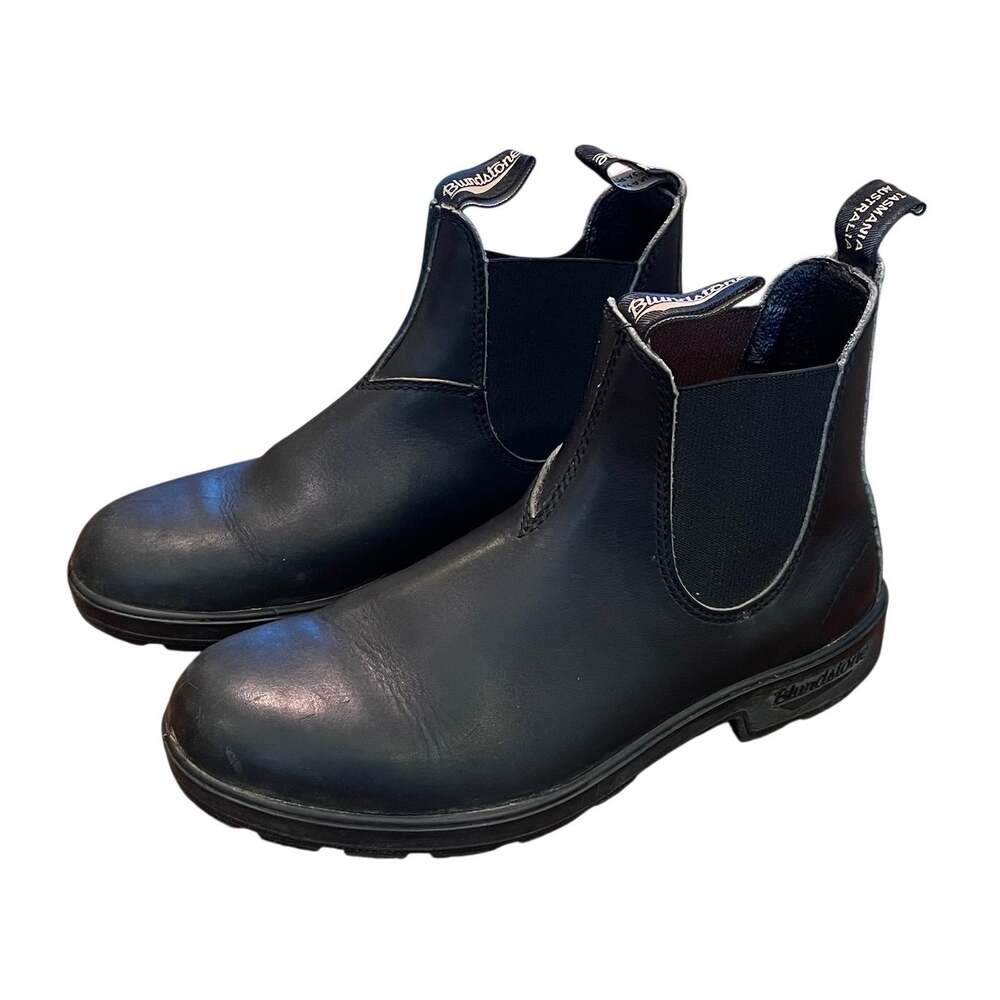 Blundstone Original Black Leather Chelsea Boot, Unisex, AU 6, Men's 7, Women's 9